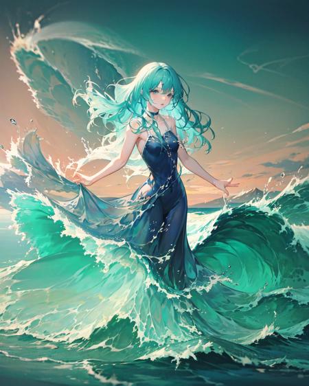 【Concept】Liquid Clothes/Liquid Dress 水裙版本v1.0-fixed (ID: 76536)