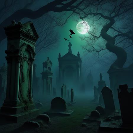 Haunted Streets of Highgate: A Gothic Cemetery Lora