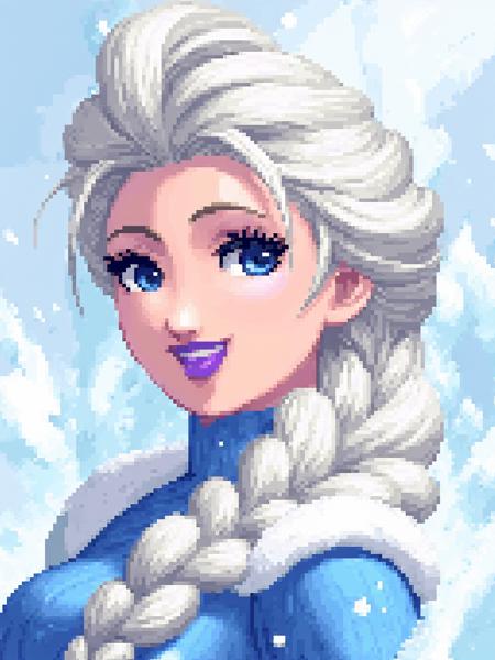 The King of Fighters Victory Portrait [Pixel Art]版本Flux v1.0 (ID: 1183135)
