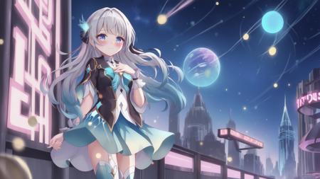 honkai star rail - светлячок \ firefly