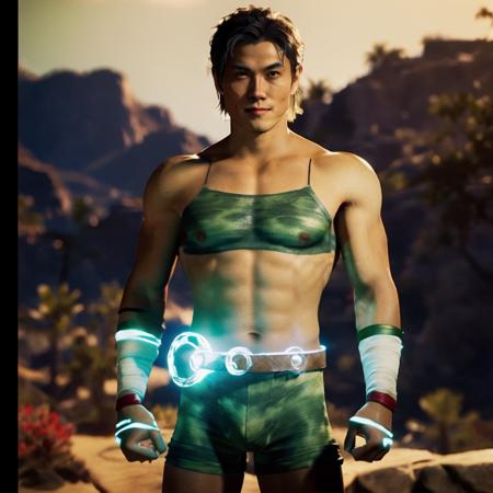 MK1 Shirtless Raiden