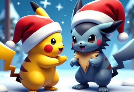 Wearing a Santa Hat (FLUX)