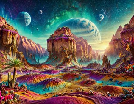 Alien Landscapes版本V1 SDXL (ID: 626597)