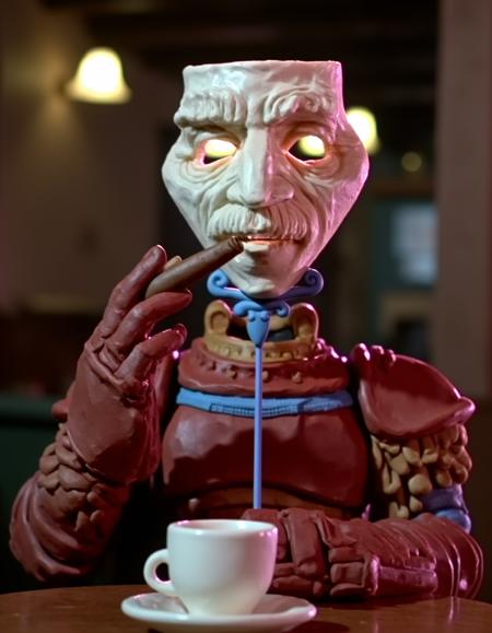Satan (Flux) from The Adventures of Mark Twain Claymation 1985