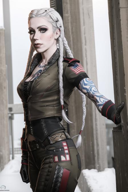 Commandant Steele Borderlands Character Lora