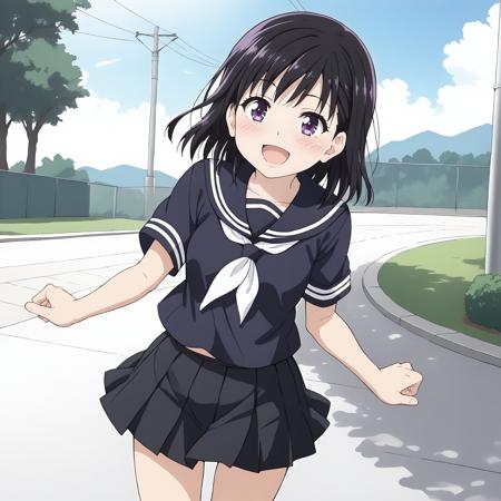 Akiho Taniguchi (Nudist Beach ni Shuugakuryokou de!!) XL pony LORA