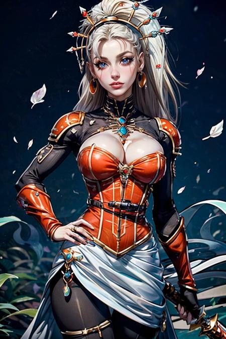 Yvraine: Emissary of Ynnead (Warhammer 40k) Pony & SD1.5