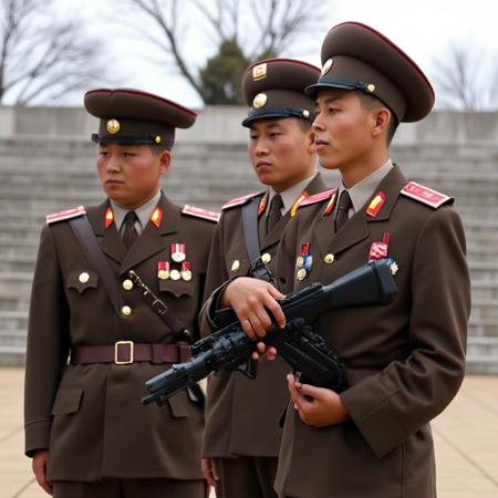 Korean DPR war Uniform