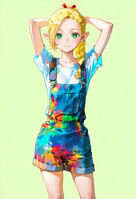 Tie Die Overalls