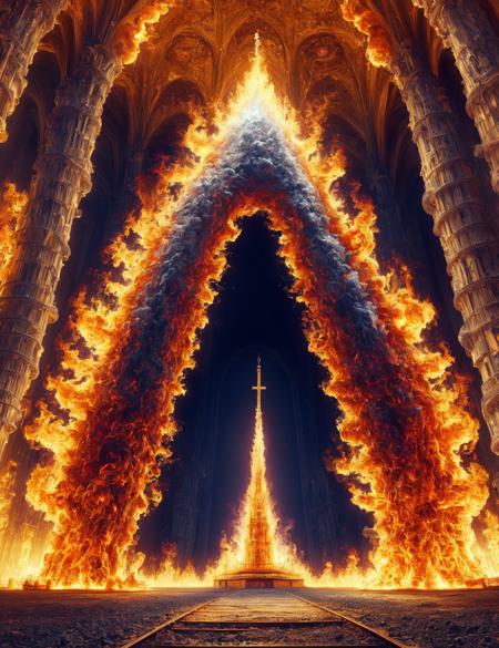 DonM - Another Made of Fire Style [SD1.5,SDXL]