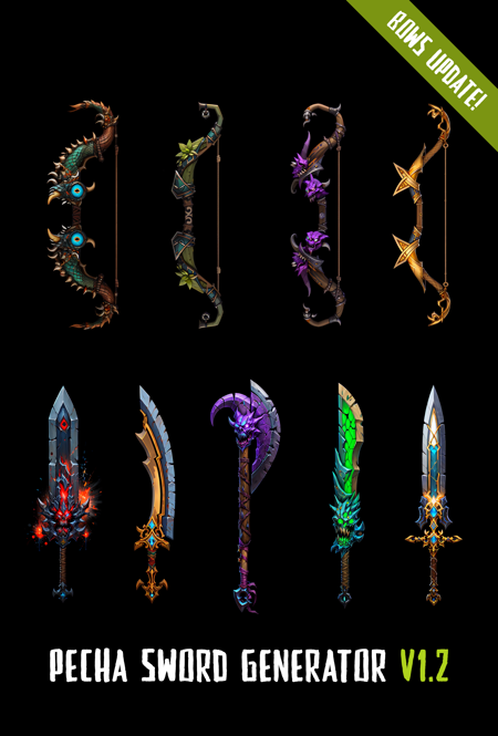 Pecha Swords Generator版本v1.2 (ID: 101079)