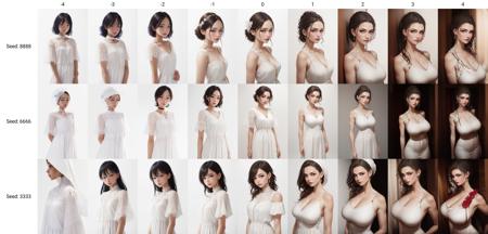 Tangbohu Breasts Tweaker LoRA (唐伯虎胸部调整LoRA)版本v1.2 (ID: 82850)