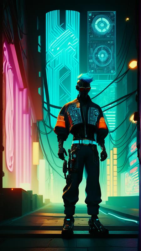 Cyberpunk World - Pony