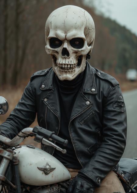 Skull helmet