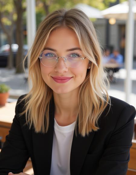 Rimless Round Glasses - FLUX版本v1.0 (ID: 821564)