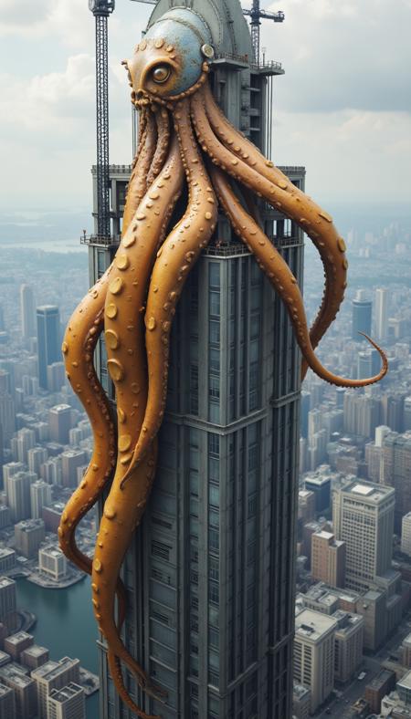 Cephalyra - Human/Squid hybrid - FLUX