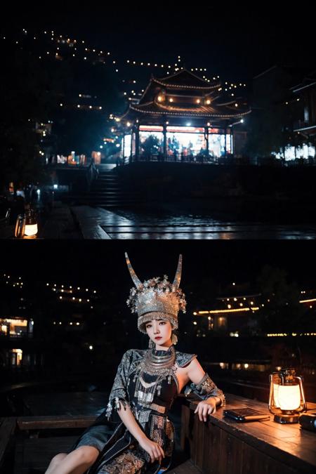 苗族服装 | Hmong costume版本Miaozu_All (ID: 73108)