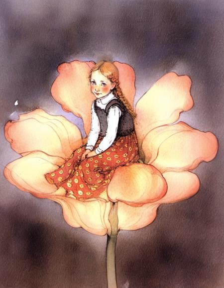 Children Book Illustration - Lisbeth Zerger Style