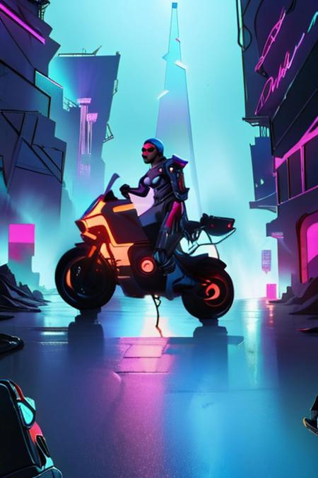 Biker - cyber - furry - human