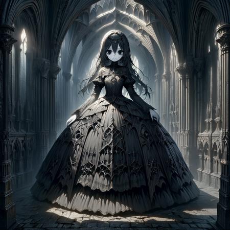 Gothic haunted world LoRA [XL + FLUX + Pony]