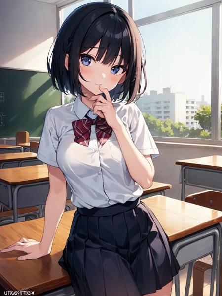 学校 School Building Scenery LoRA