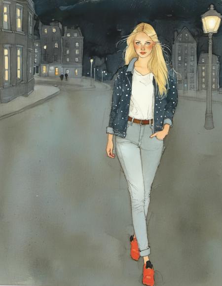 Children Book Illustration - Lisbeth Zerger Style