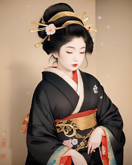 Uemura-Shoen(Nihonga) 上村松園 (日本膠彩畫)