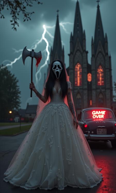 ? Ghostface Bride ? [Flux]