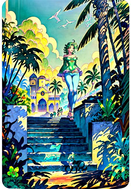 Milo Manara Style Concept