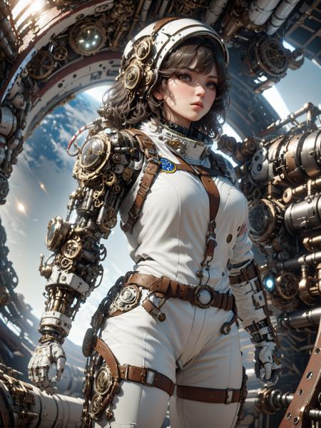Gearbound Steampowered Arm SDXL