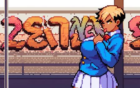Retro Game (CPS II) -Classic and Complex Versions- Pixel Art -STYLE- By YeiyeiArt