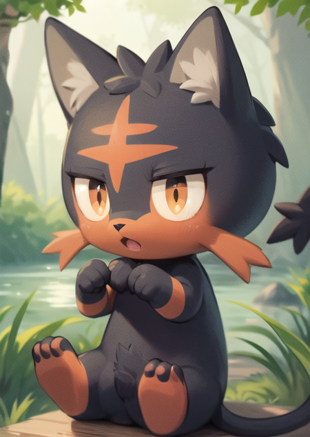 Litten - Pokemon | Pocket monsters