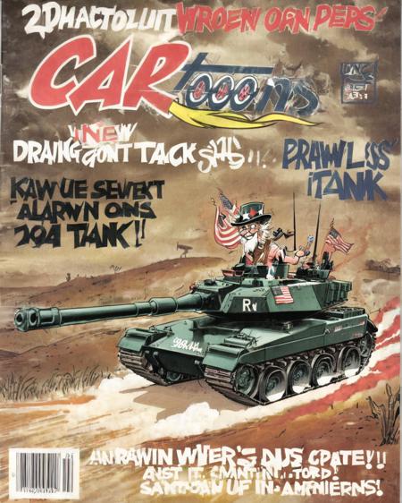 Cartoonz Car Magazine SDXL