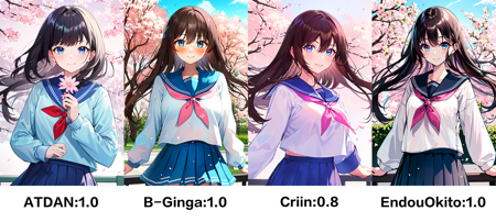 全画风一览 / A glance of each painting style