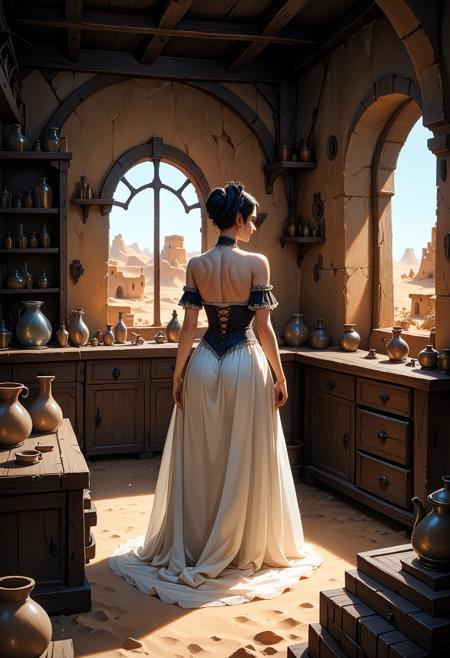 Gothic scenery