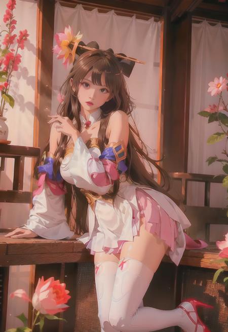 王者荣耀-貂蝉-绝世舞姬(原皮);diaochan-jswj版本diaochan-jswj(128) (ID: 85124)