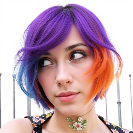 two tone hair