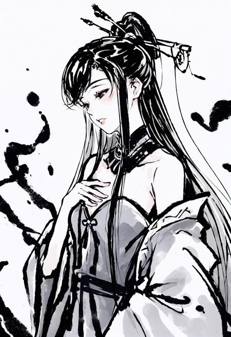 Chinese ink painting 中国水墨画