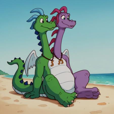 Zak and Wheezie Dragon Tales