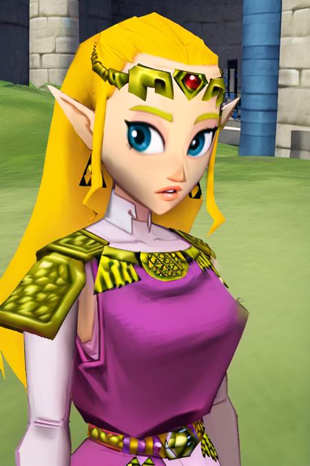 Low Poly Zelda 64: Ocarina of Time Style + Characters / Nintendo N64 Style