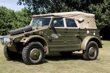 Kübelwagen - German WW2 military vehicle from Volkswagen