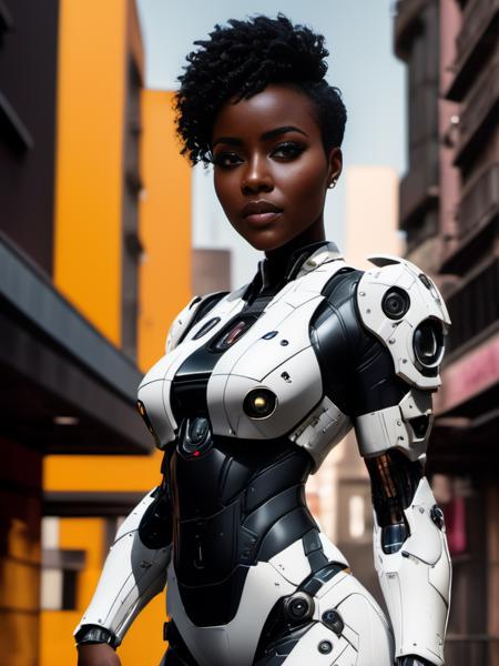 Sanaa Asaju - Black African Kenyan Woman from the Latent Space