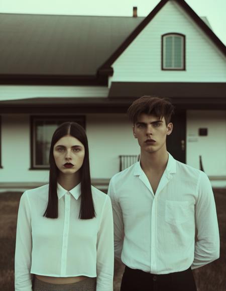Fashion Magazine Portrait - Alessio Albi Style
