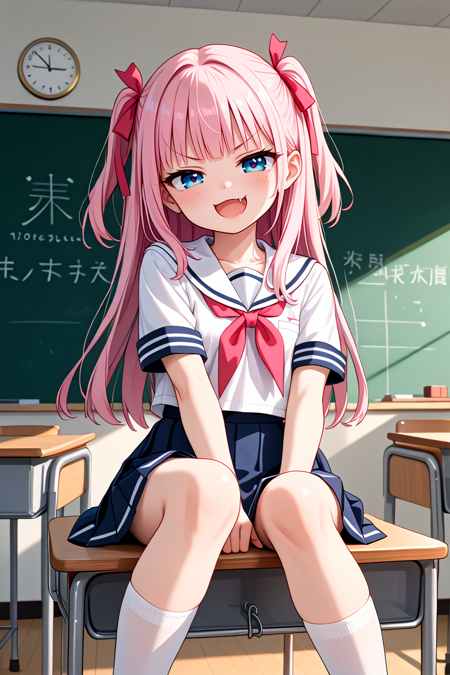 [SDXL] Evil smug face / 小悪魔の笑み