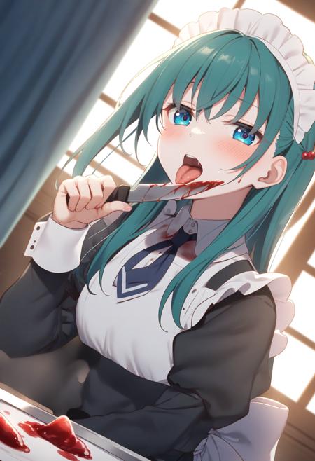 licking knife / ナイフ舐め / 刃物舐め版本v1.0 (ID: 881145)