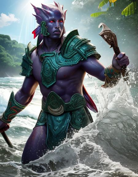 Character Change - Tropical Merfolk - Merfolk of Ixalan