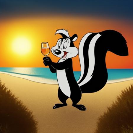 Pepé Le Pew - SDXL