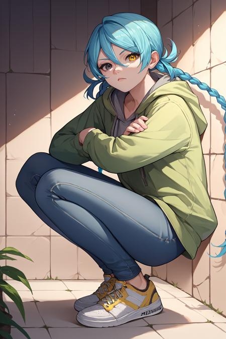 Mizuki Date/伊達 みずき (AI: The Somnium Files) SDXL LoRA [Pony Diffusion]