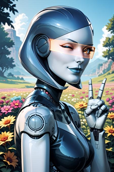Edi from Mass Effect 3 [Pony]