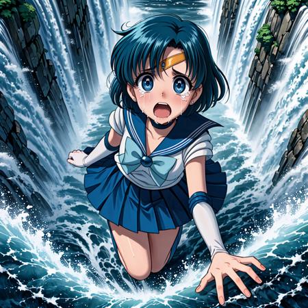 falling in waterwall